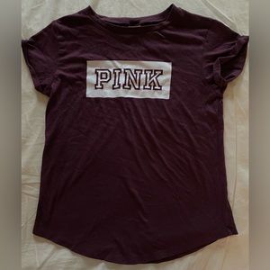 VS Pink Sz S tee